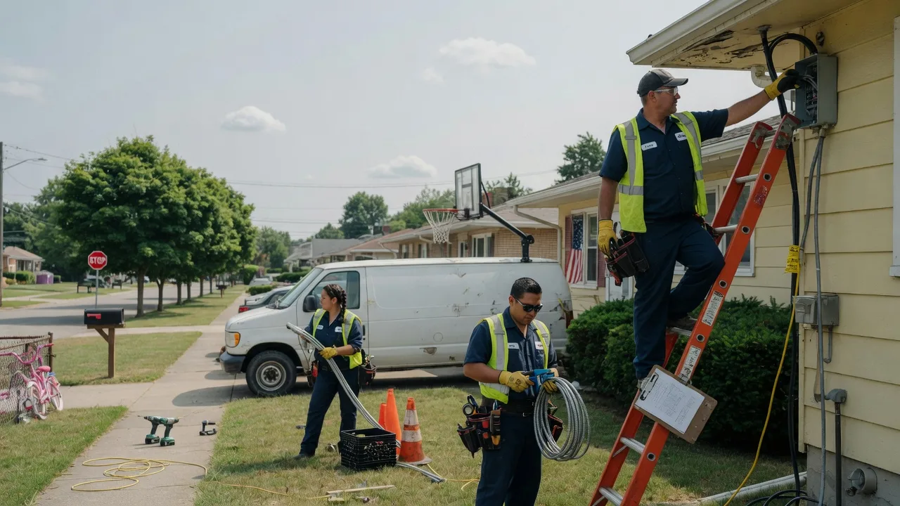 Licensed Electrician in Kettlersville, OH near me
